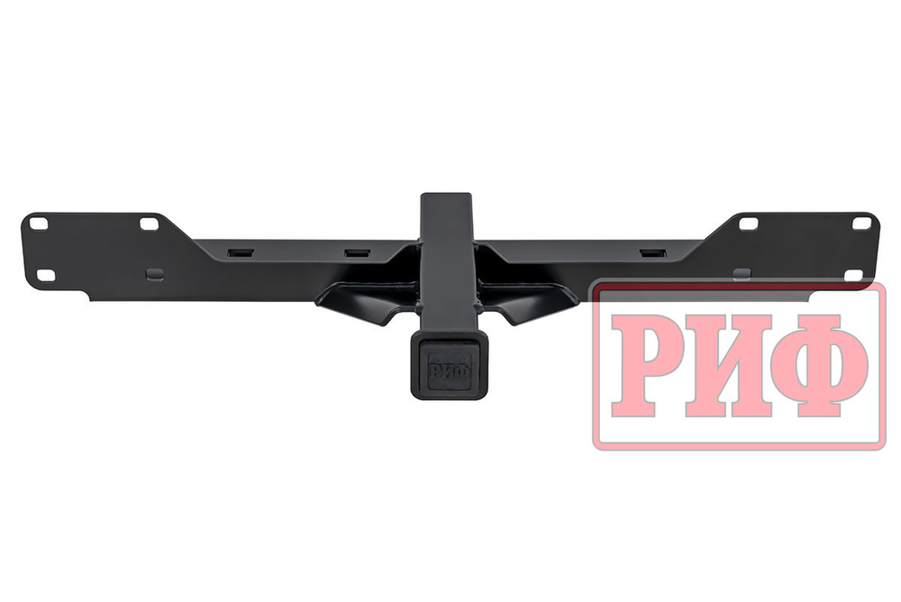 Фаркоп передний (переходник) для съёмной лебедки в штатный бампер Toyota Hilux 2015+ РИФ