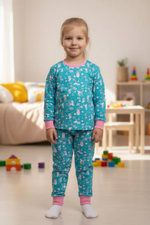 Пижама детская 100% хлопок белая