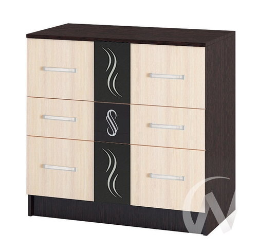 Комод Спальня Эрика (венге/дуб молочный)