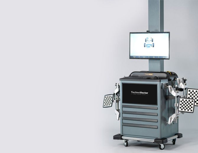 Техно Вектор (P 7204 TAM) стенд сход-развал 3D 7 PRO