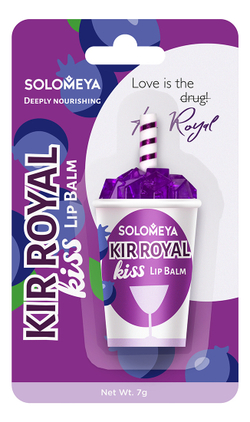 Solomeya Lip Balm Kir Royal Kiss бальзам для губ
