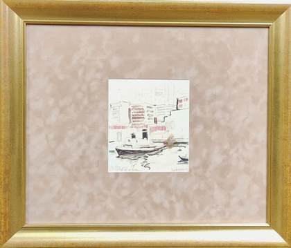 Картина Цветковой В.П. "Неаполь" бумага/карандаш 15х20