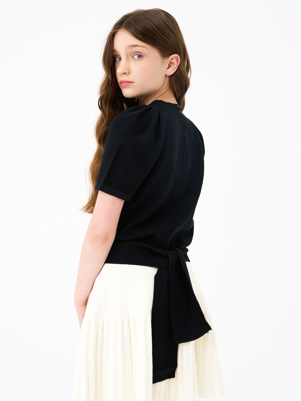 Джемпер для девочки AT1373 черный