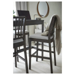 Комплект барного стола и барных стульевт - EKEDALEN IKEA/ЭКЕДАЛЕТ ИКЕА, 120 см, коричневый