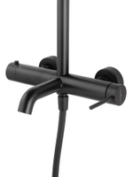 Душевая система WONZON & WOGHAND STICK, Черный матовый (WW-88739017-MB)