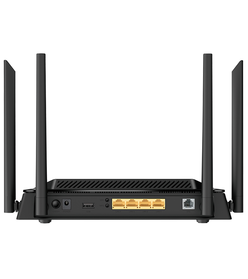 Роутер D-Link VDSL2/ADSL2+ AC1200 Wi-Fi Router, 4x1000Base-T LAN, 4x5dBi external antennas, Annex A, DSL+USB ports, Ethernet WAN / 3G/LTE support
