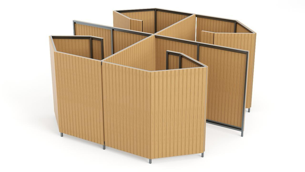 Раздевалка Шестиугольник SK00271