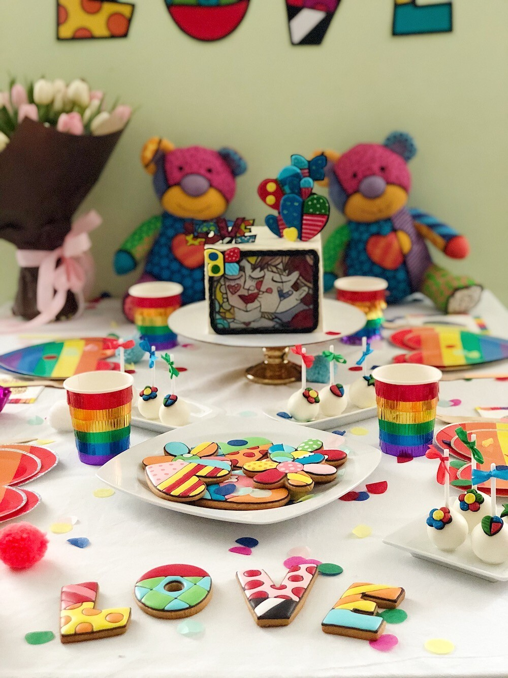 Romero Britto Party