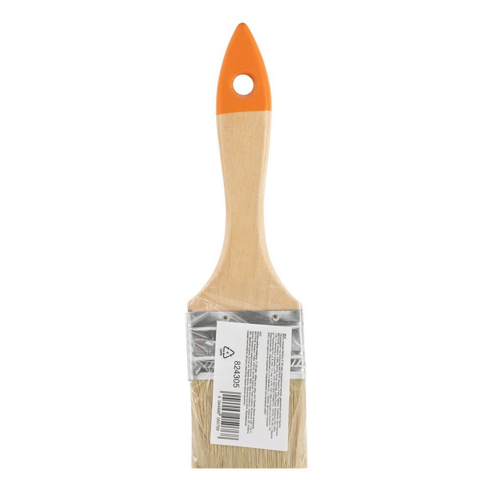 Кисть плоская Slimline 2" (50 мм), натуральная щетина, деревянная ручка Sparta