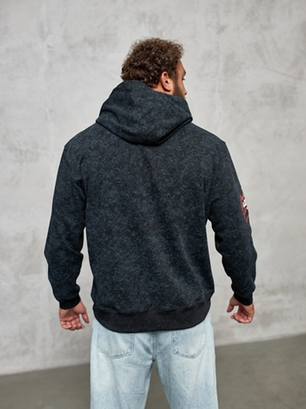 Толстовка демисезонная мужская LEGENDA Меч черная