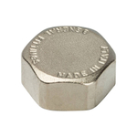 Заглушка с внутренней резьбой STOUT SFT 0027 - 3/4" (для стальных труб, латунь никелированная)