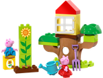 Конструктор Лего Дупло Свинка Пеппа домик на дереве 10431 | LEGO DUPLO Peppa Pig Garden and Tree House 20 деталей 2+