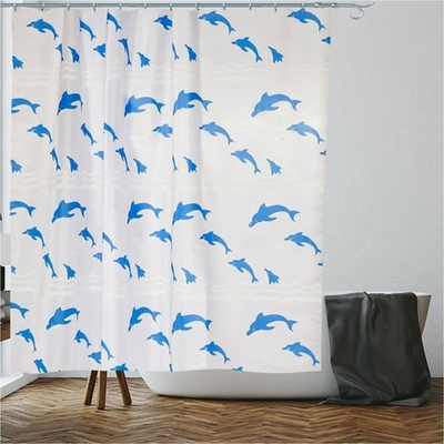 Штора для ванной 180*180см PEVA в ассортименте, MC-2-140