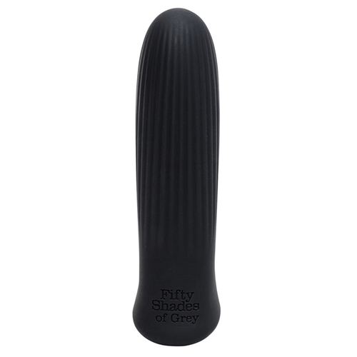 Черная вибропуля 8,9см Fifty Shades of Grey Sensation Rechargeable Bullet Vibrator