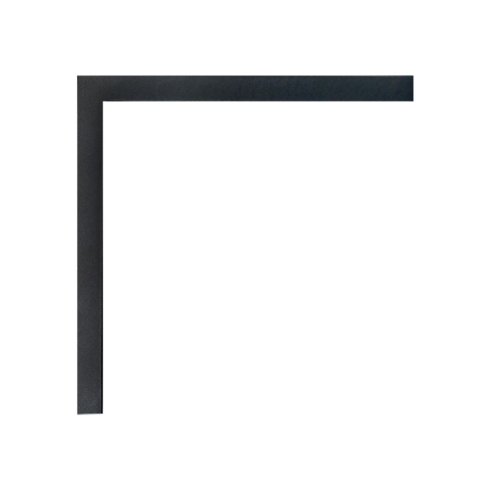 Ручка-скоба 96мм, (угловая) отделка черный бархат (матовый)