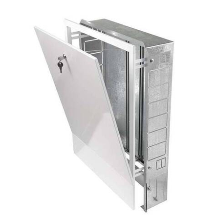 Шкаф коллекторный встроенный ШРВ-1 (450х120-180х648-711)