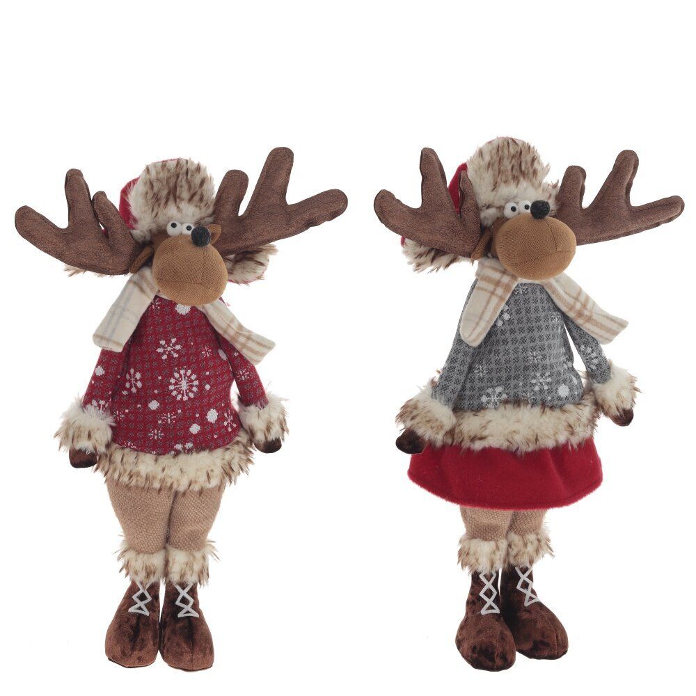 GAEM Игрушка набивная "Олень", L39 W16 H56 см, 2в.