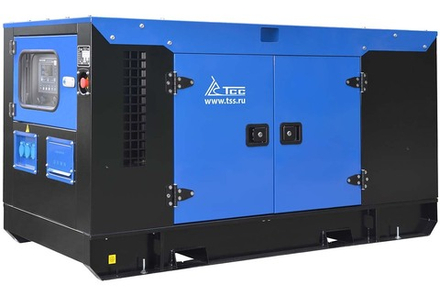 Дизельный генератор ТСС АД-320С-Т400-1РКМ26 Yuchai в кожухе