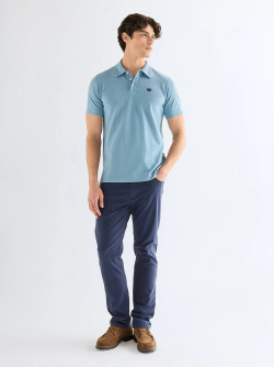 Поло мужское WRANGLER POLO SHIRT CAPTAINS BLUE