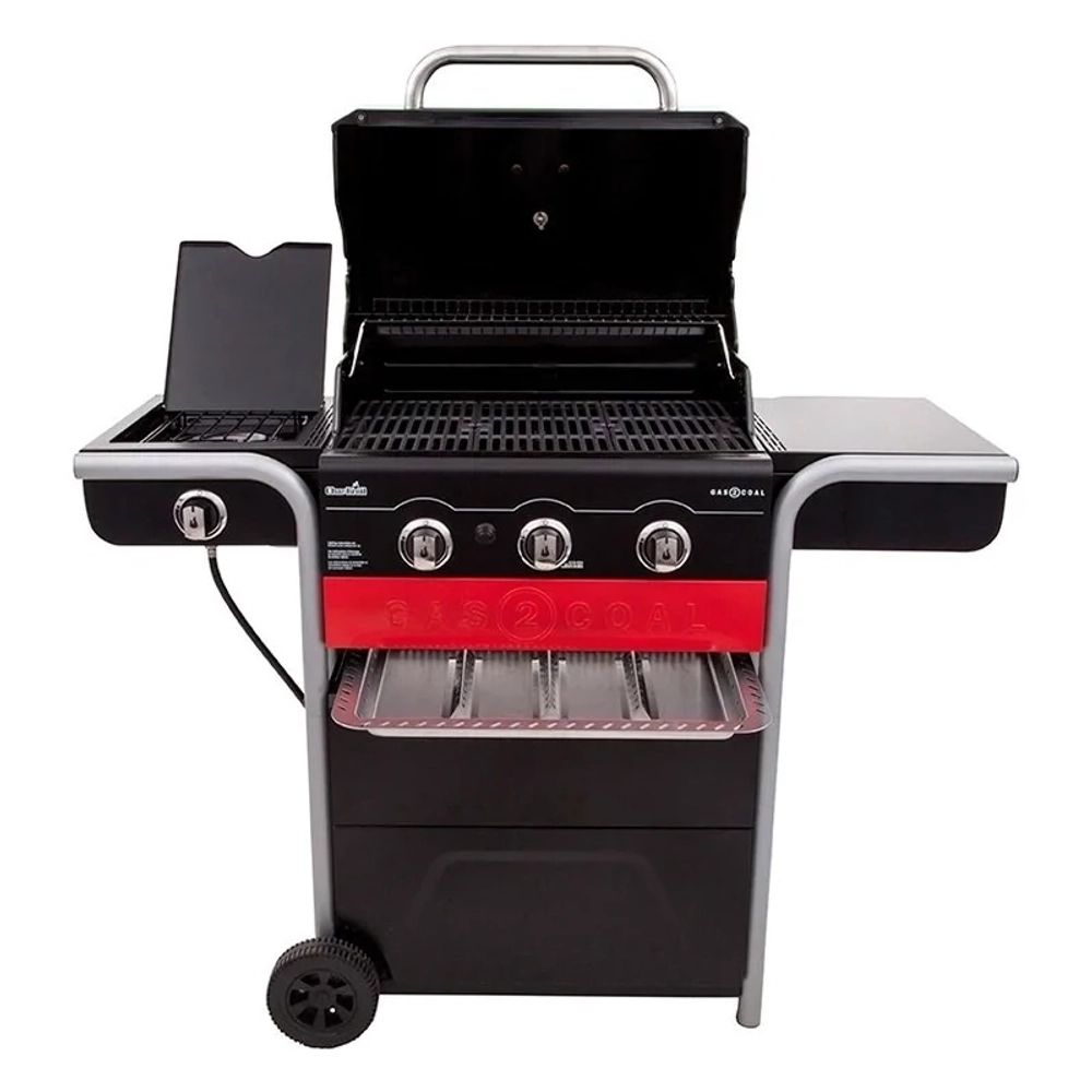 Угольно-газовый гриль Char-Broil Gas2Coal Hybrid 3B, 468300618
