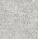 Джунгли в монохромном исполнении. Детальная прорисовка, эффект объемного изображения