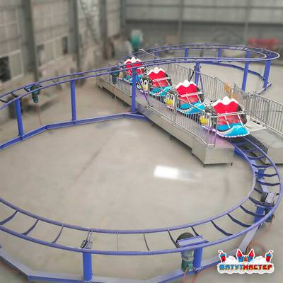 Детский аттракцион горка «Небоскрёб», 4 кабины 8 мест, 23×20×3,5 м