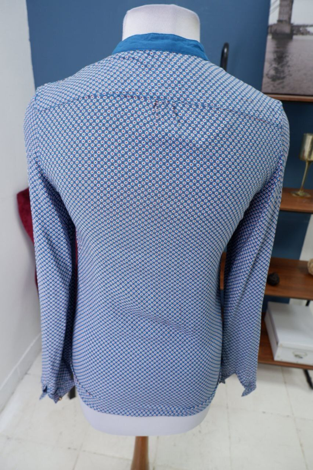 Блузка Zolla с принтом 42 размер