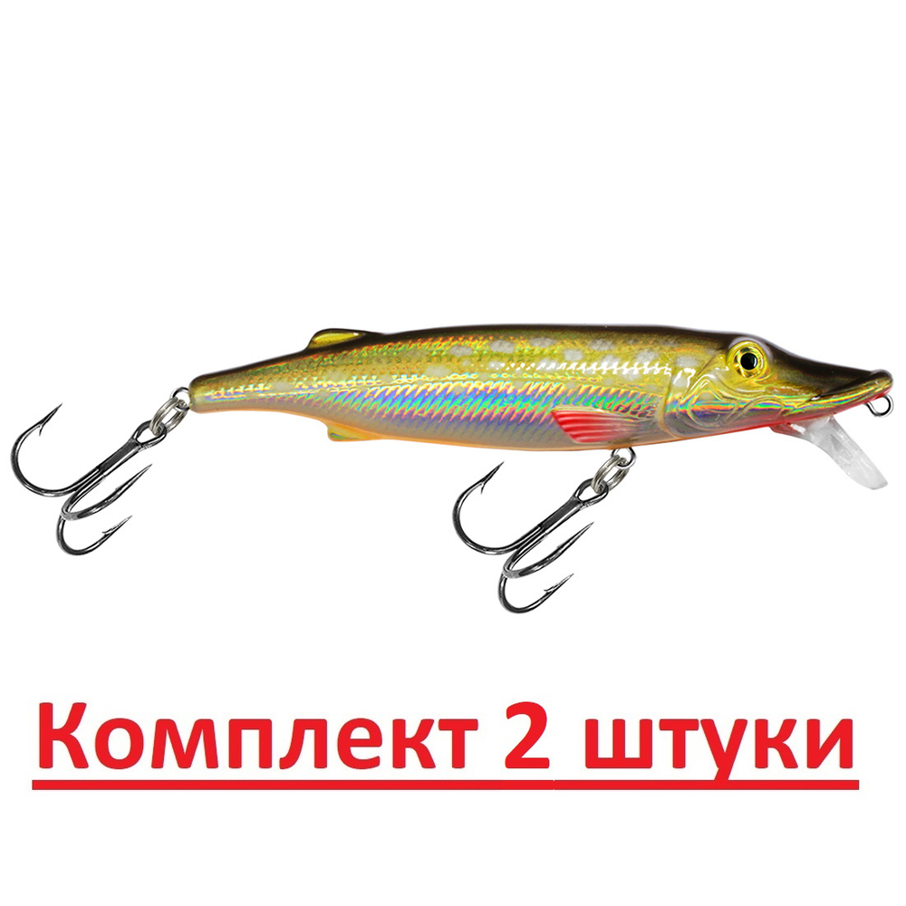 Воблер Минноу ЩУКА 90mm, вес - 8,5g,