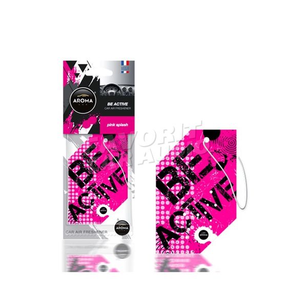 Ароматизатор AROMA Car BE ACTIVE (Pink Splash)