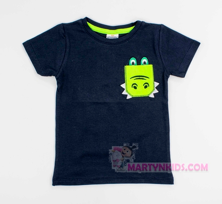 футболка Крокодил кармашек Whoops 4889