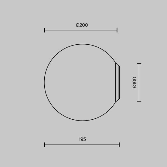 Настенный светильник (бра) Maytoni MOD321WL-01W3