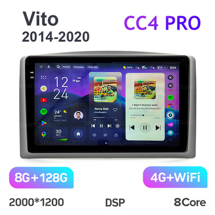 Teyes CC4 Pro 10,2" для Mercedes Benz Vito 2014-2020