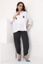 Рубашка Аристократка (белая) Б12826-10М LT Collection