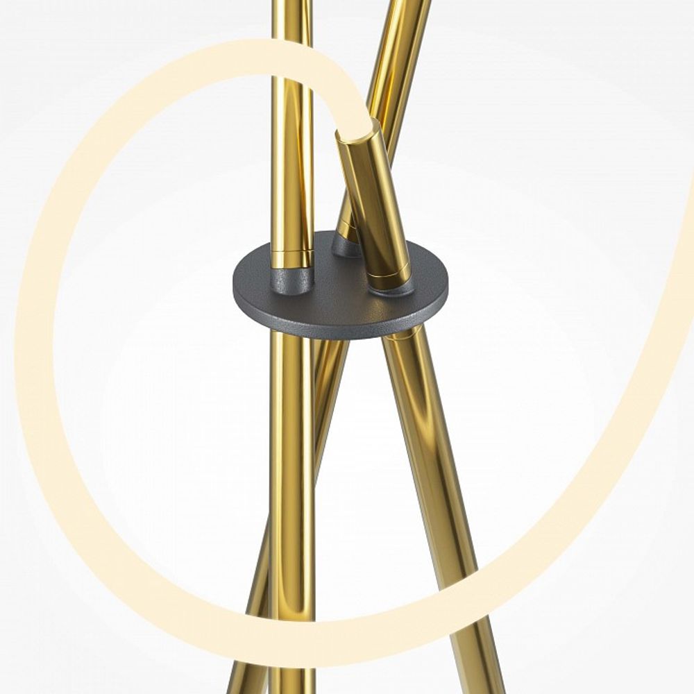 Настольная лампа декоративная Maytoni Crochet MOD369TL-L15BS3K