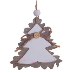 GAEM Украшение новогоднее "Сердце/Звезда/Елка", L10 W0,5 H10 см, 3в.