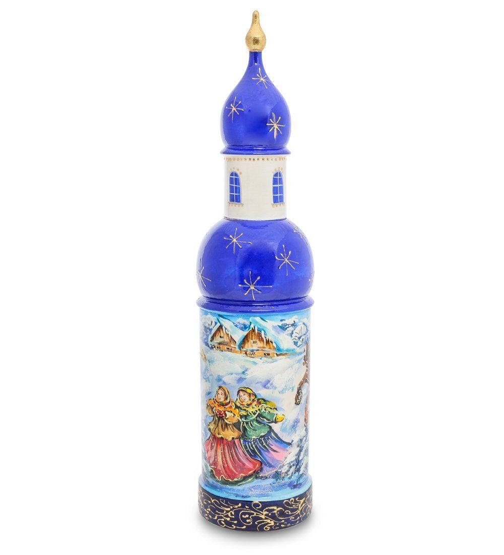 Народные промыслы МР-25/100 Футляр для бутылки «Тройка»