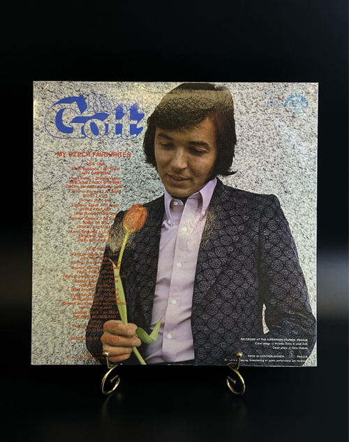 LP Karel Gott - My Czech favourites/ Карел Готт. Виниловая пластинка 12 дюймов. Supraphon Чехословакия
