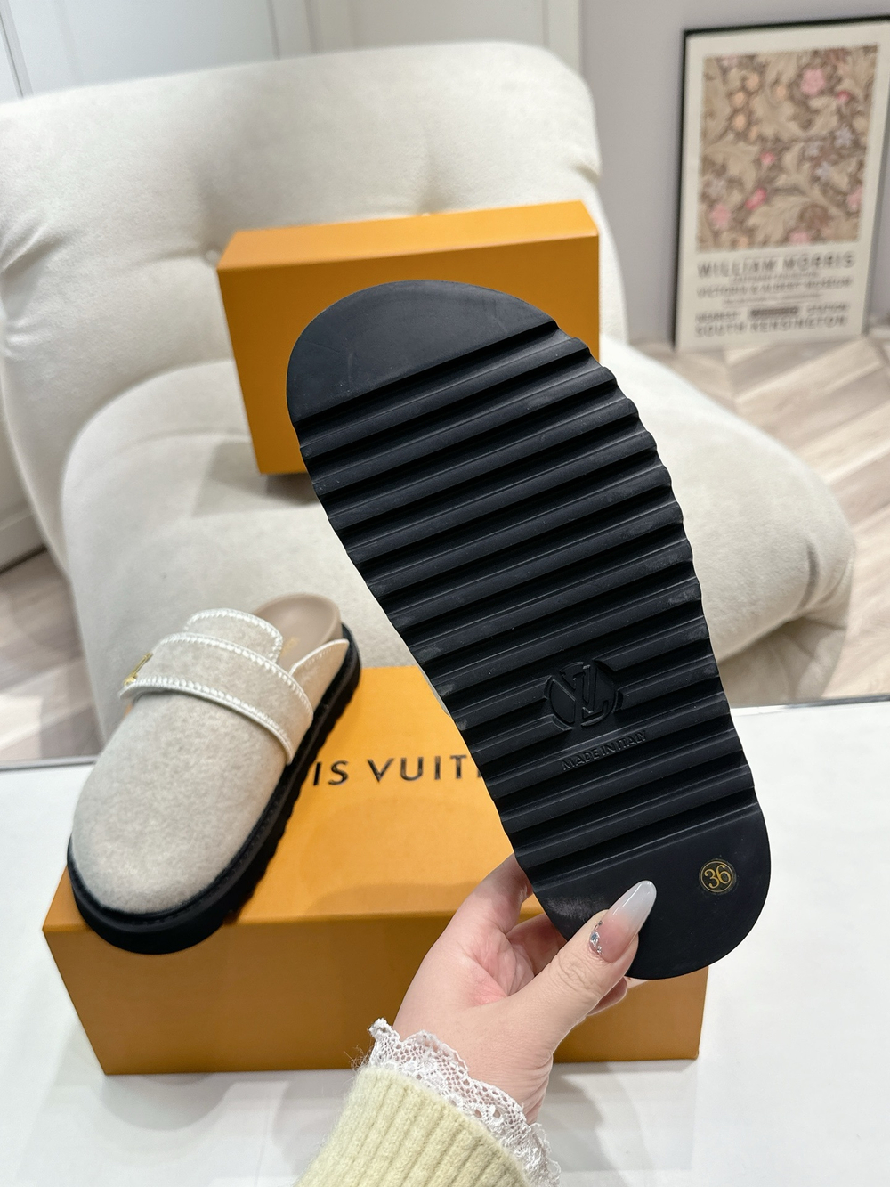 Louis Vuitton Cosy Flat Comfort Clog