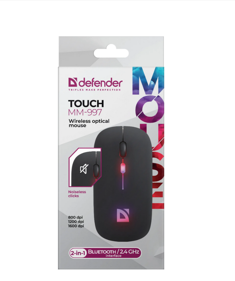 Мышь беспроводная Defender Touch MM-997