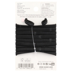 Scunci, No-Slip Grip®, эластичные резинки, сильная фиксация в течение всего дня, черный, 10 шт.