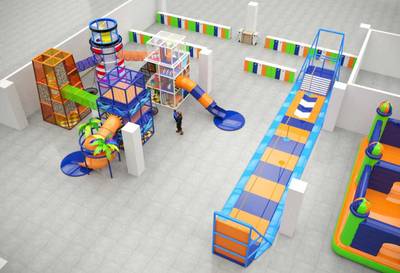 Детский игровой лабиринт "Фантазиленд"