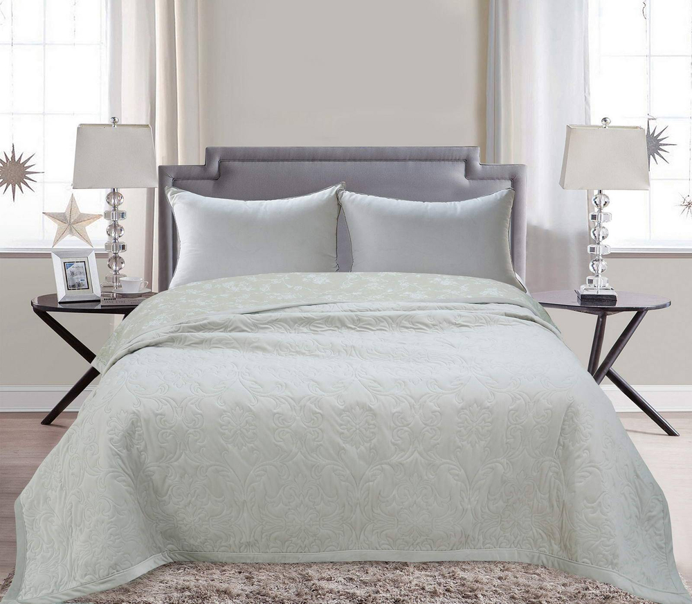 Покрывало 160х220 Sofi De MarkO Афина светло-серое