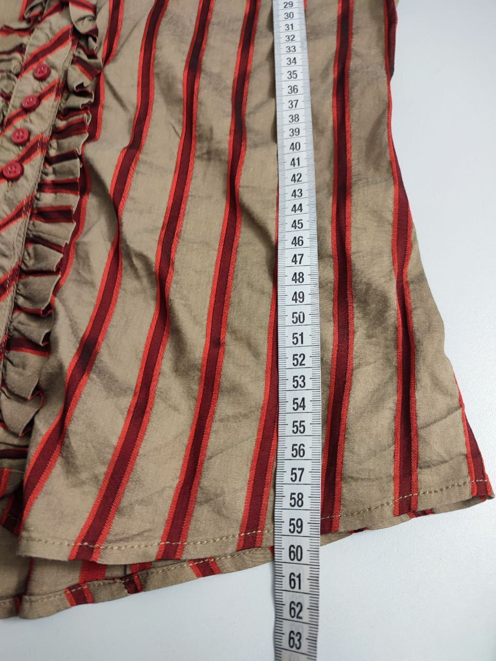 Блузка Zara в полоску 46 размер