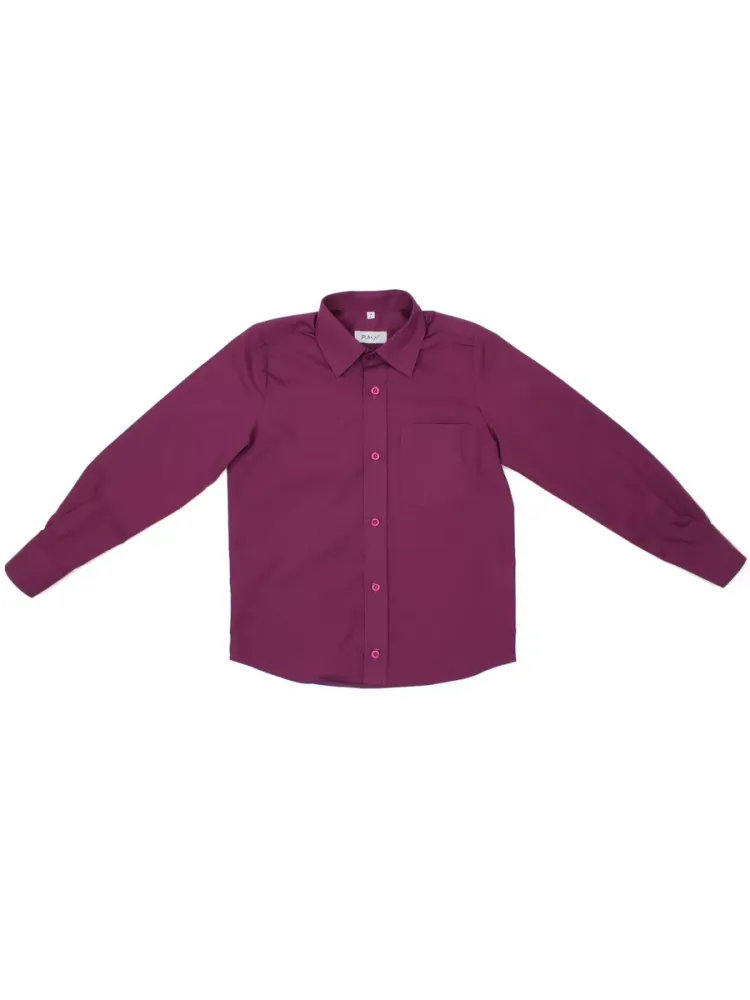 Бордовая рубашка REMIX для мальчика