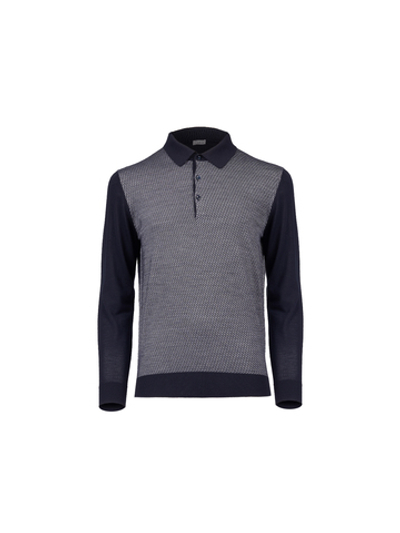 Поло с длинным рукавом на пуговицах Atelier Portofino