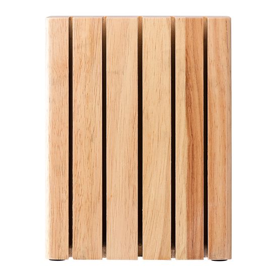 Подставка для ножей hevea, светлое дерево