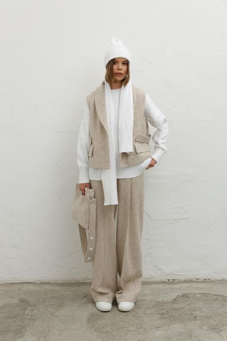 ШАРФ БЛУМ БЕЛЫЙ