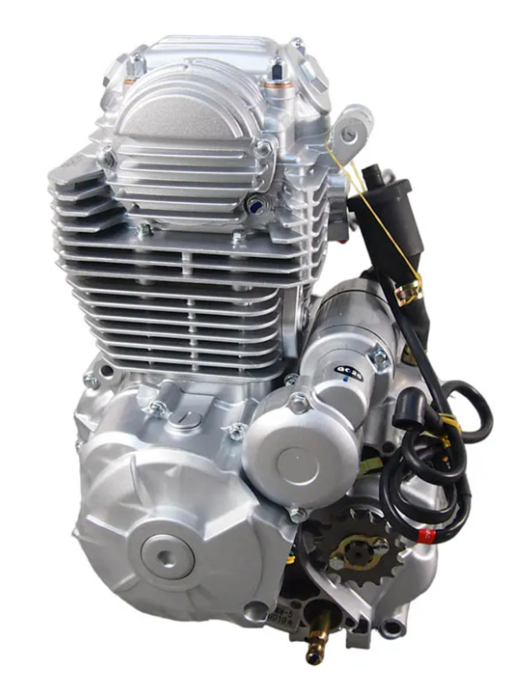 Двигатель 4т. 250 см3 172FMМ (-5) ZONGSHEN (PR250) (баланс вал.) 5МКПП, кик+электростартер