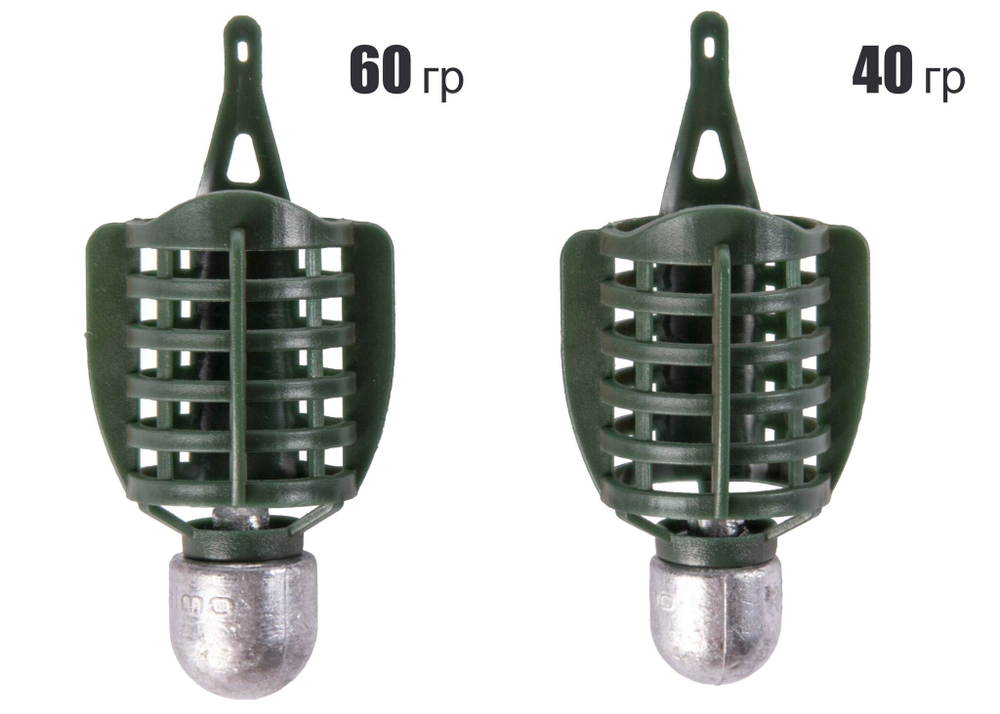 Кормушки фидер. Salmo FEEDER ROCKET LUXE 040г 60г 2шт. набор
