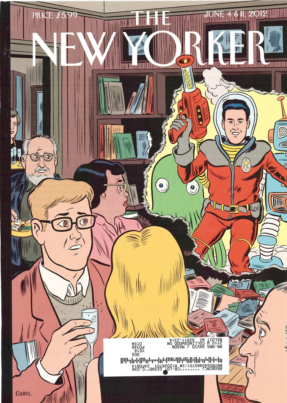 Журнал The New Yorker 04-06-2012, обложка